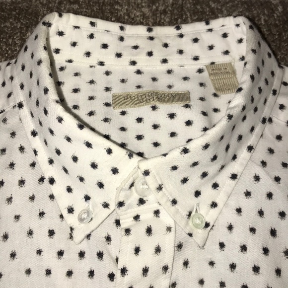 COPY - Burberry Long Sleeve Stretch Cotton Poplin Shirt L - Picture 2 of 8